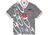 Corteiz Stellations Football Jersey - Black/White/Red
